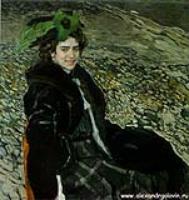 Портрет балерины Е.А. Смирновой. 1910
